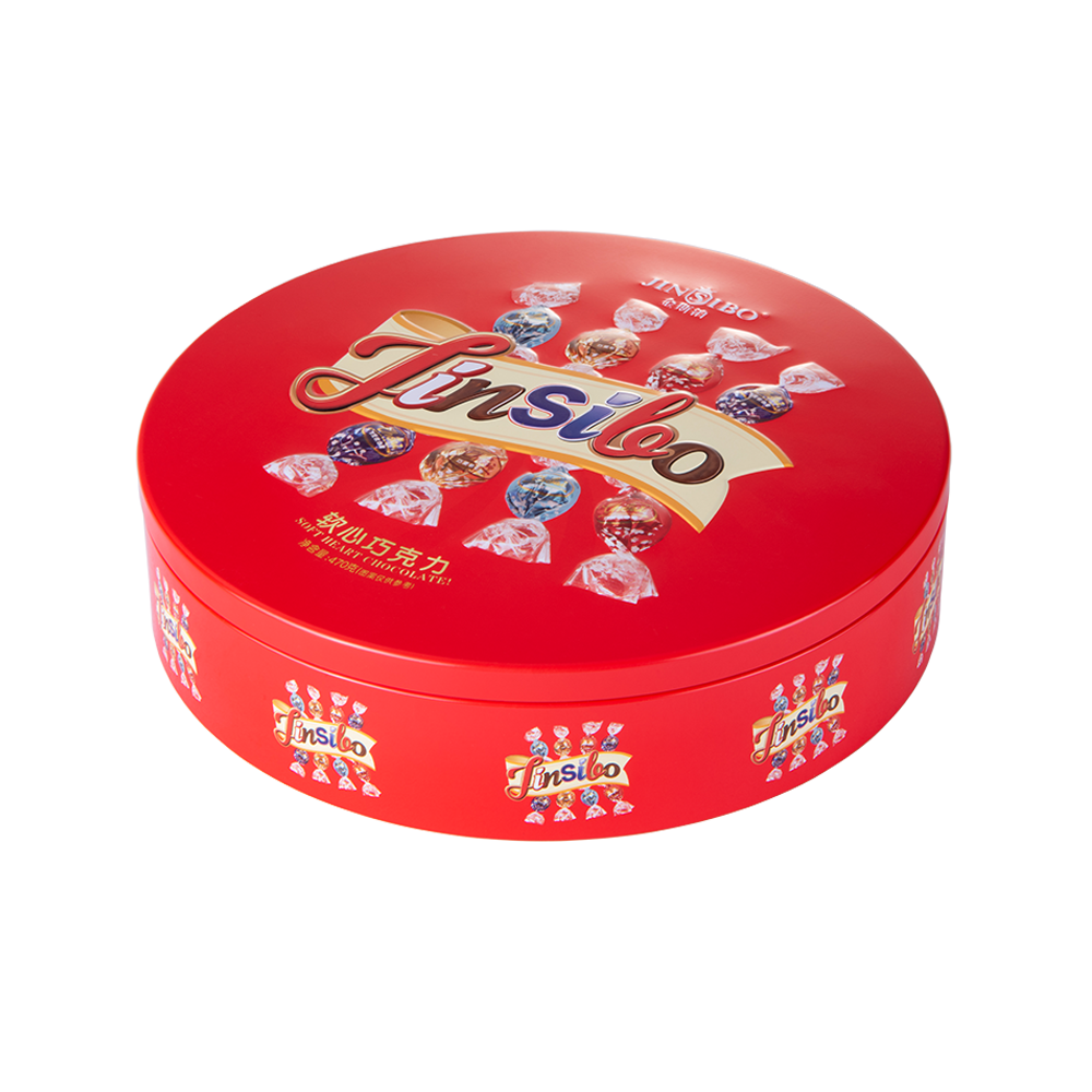 T-Y027 Φ245*60MM圆型罐 曲奇饼干罐 糖果罐 月饼罐