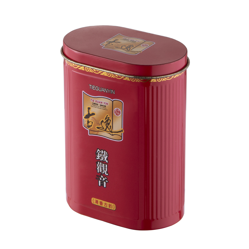 C-T002 90*60*130MM 椭圆罐 茶叶罐